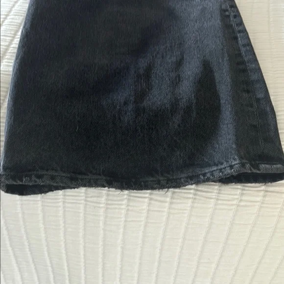 AGOLDE Dame High Rise Wide Leg Jeans in the color Hitch - Picture 7 of 9